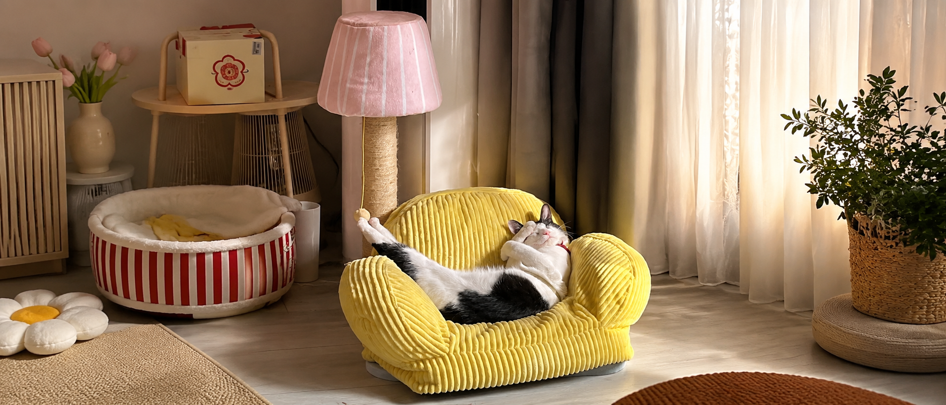 Cat toys for active and curious play
